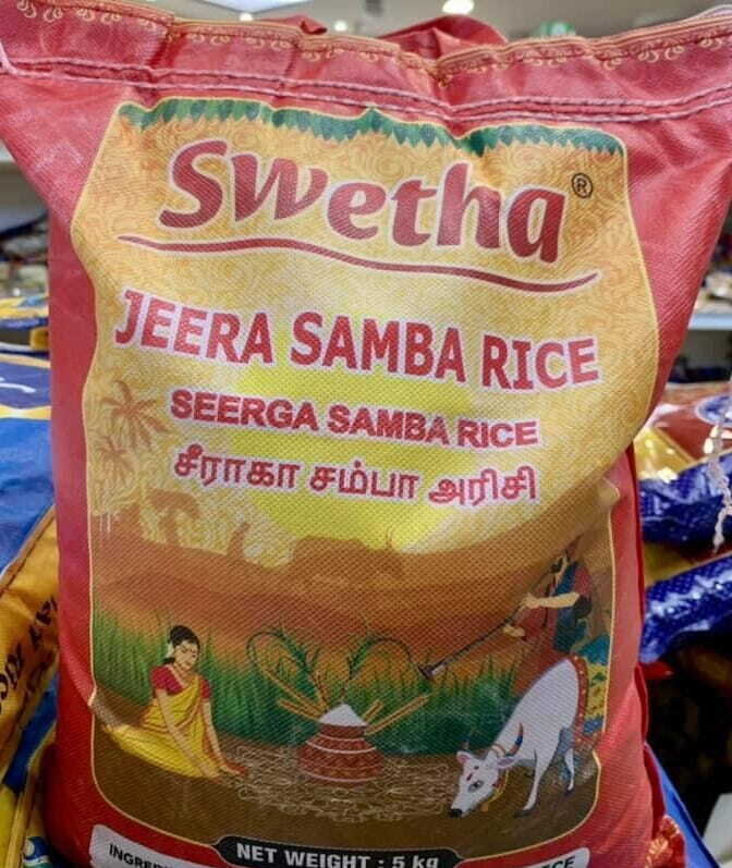 Swetha Jeera Samba Rice 5kg
