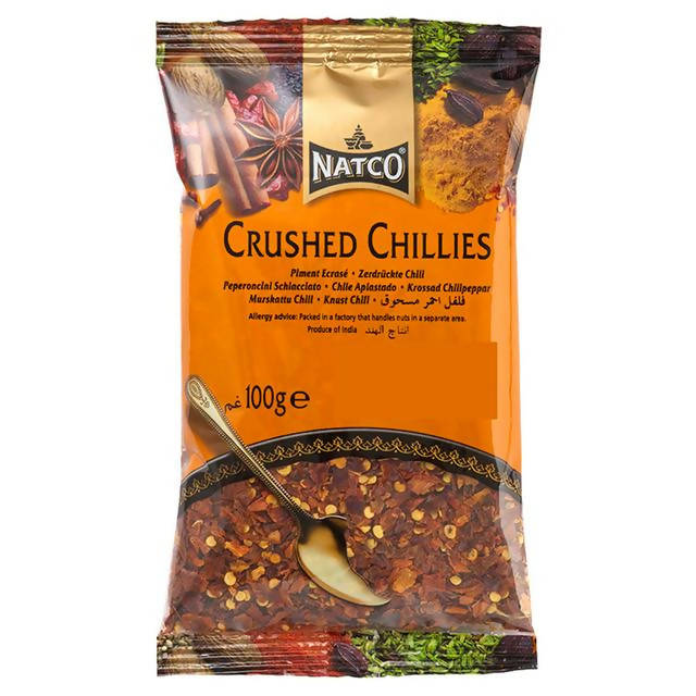 Natco Chilli Crushed 100g