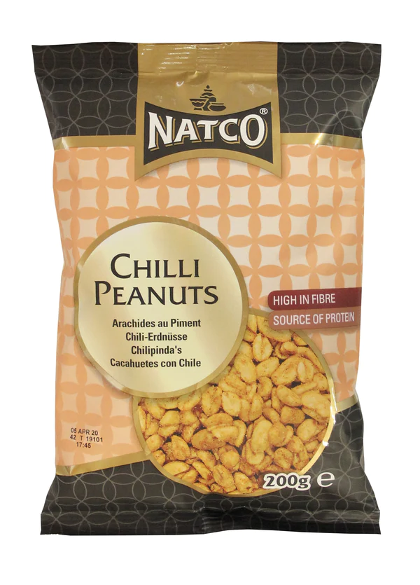 Natco Chilli Flavoured Peanuts 200g