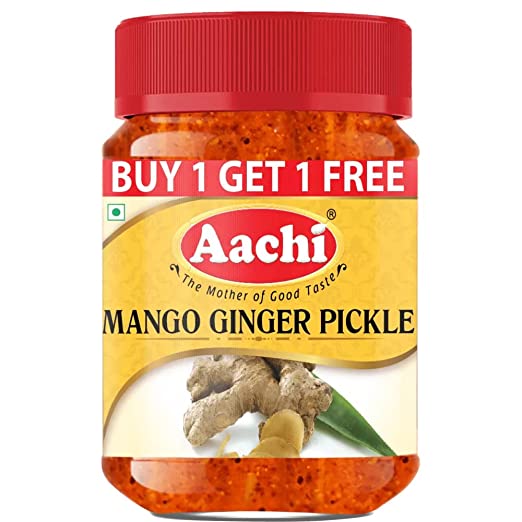 Aachi Mango Ginger Pickle (BOGO) 200g