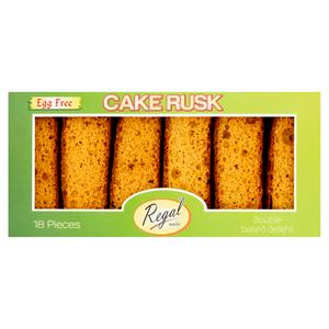 Regal Egg Free Cake Rusk18stk
