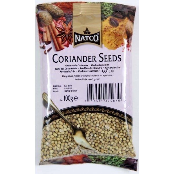 Natco Coriander Seeds 100g