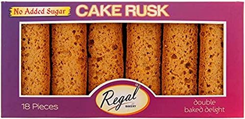 Regal SugFree Cake Rusk 18stk