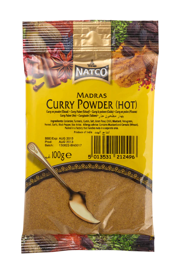 Natco Curry Powder - Hot 100g