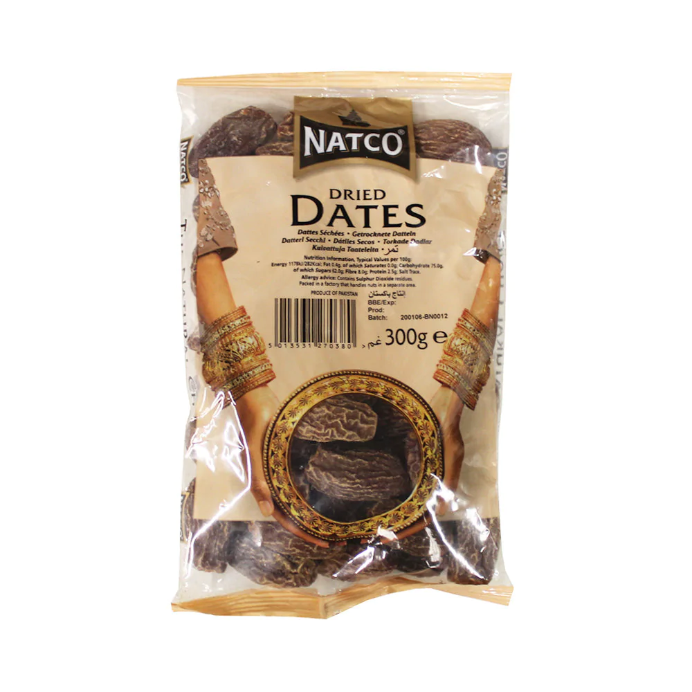 Natco Dried Dates 300g