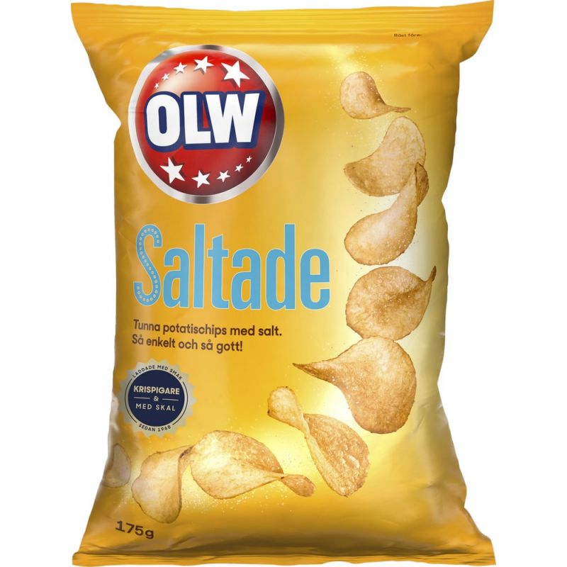 OLW Saltade Chips 175g