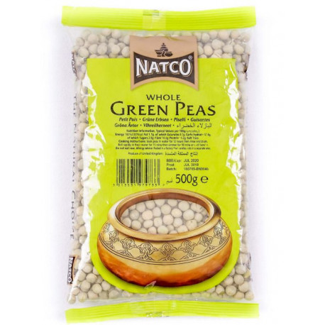 Natco Whole Green Peas 500g