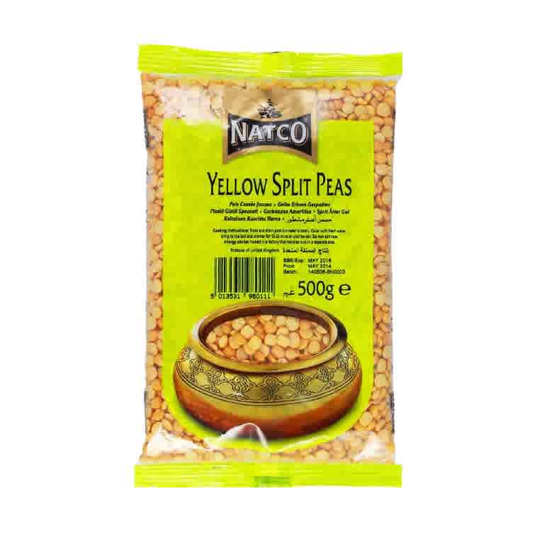 Natco Yellow Split Peas 500g