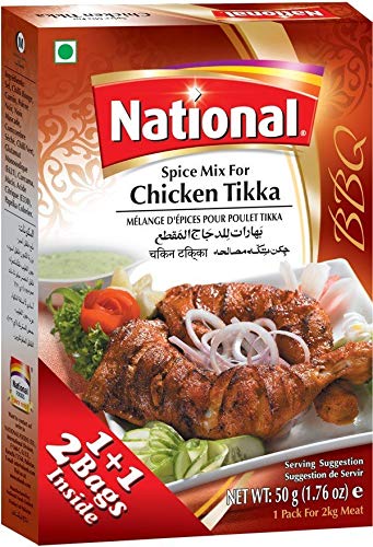 National Chicken Tikka 50gx2
