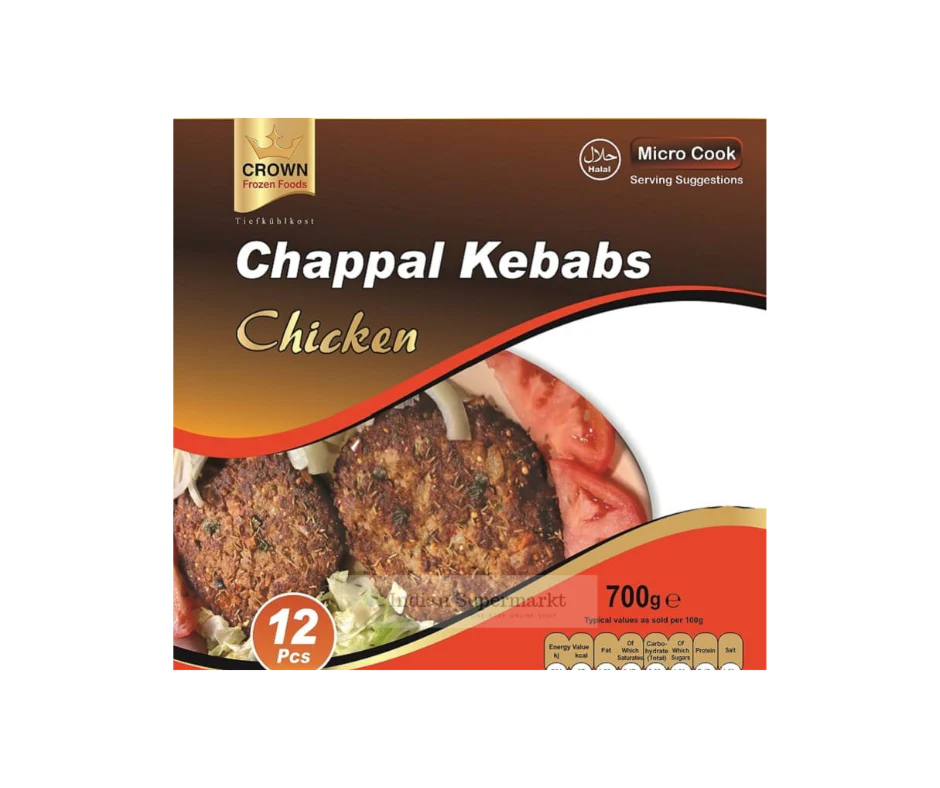 Crown Chapli Kebab Chicken 12 
