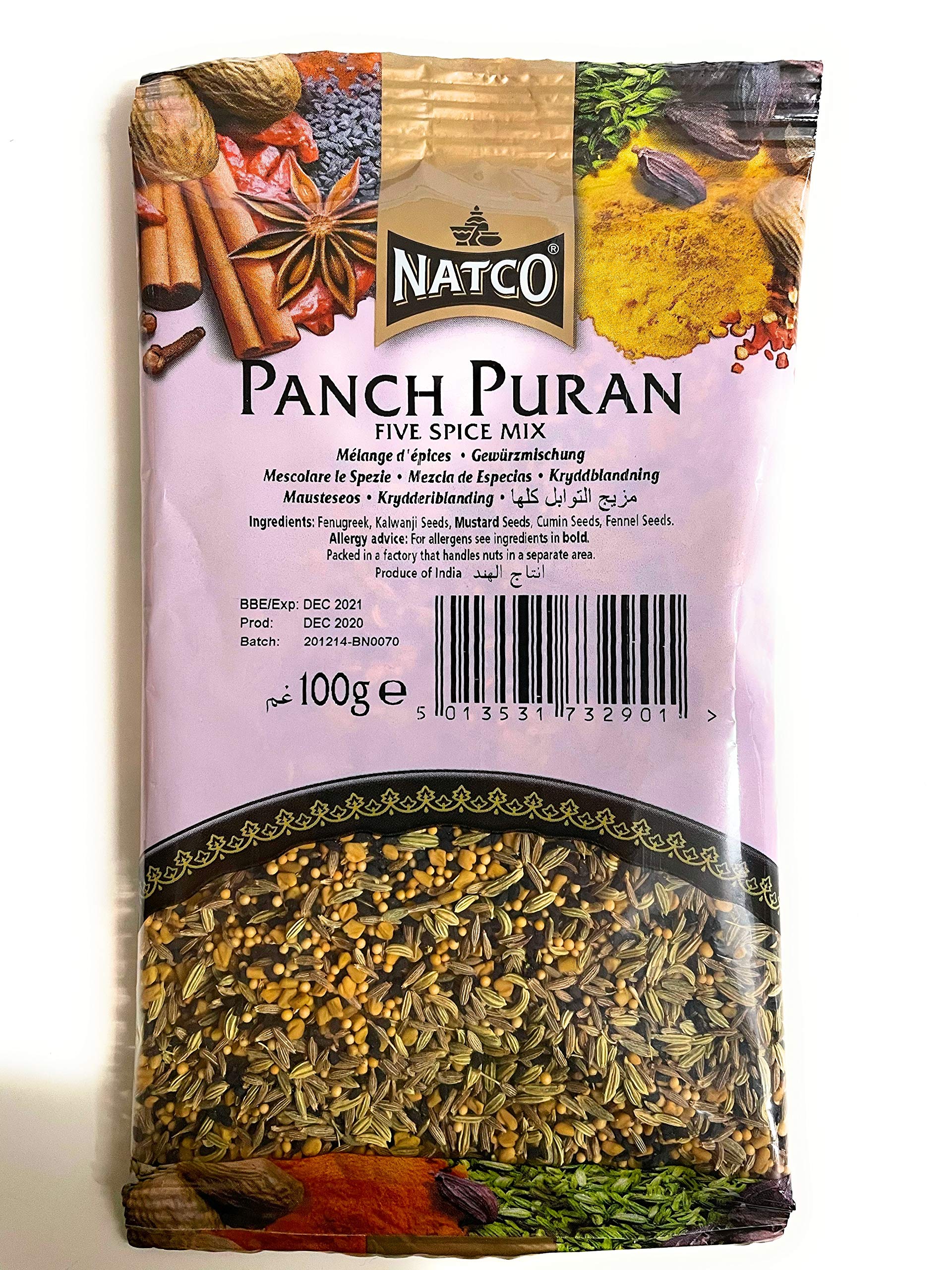 Natco Panchpuran (5 Whole Spice) 100g