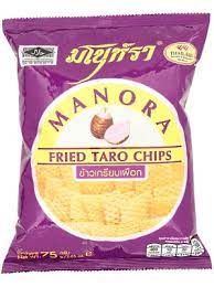 FRIED TARO CHIPS 65g MANORA