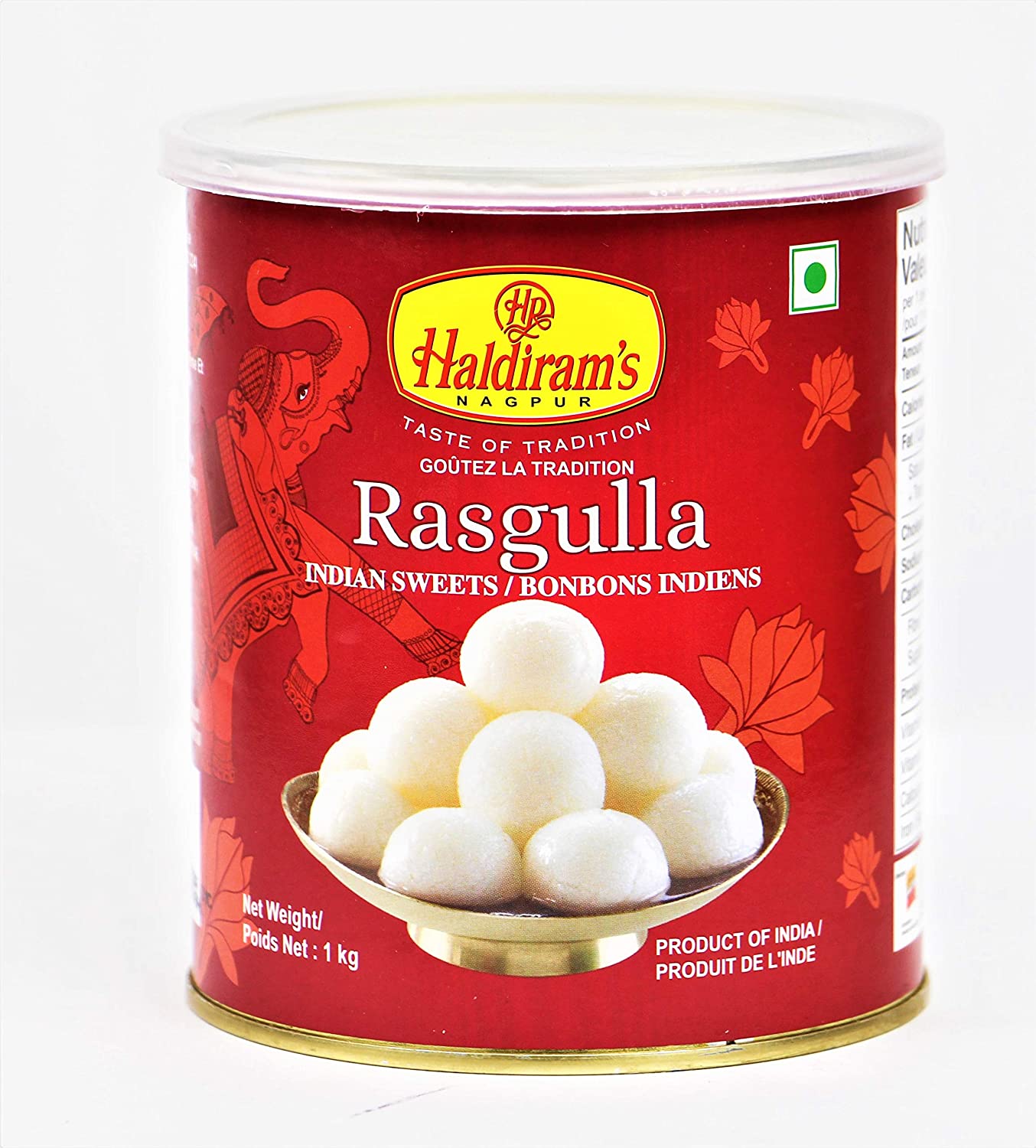 HR Rasgulla 1kg 2