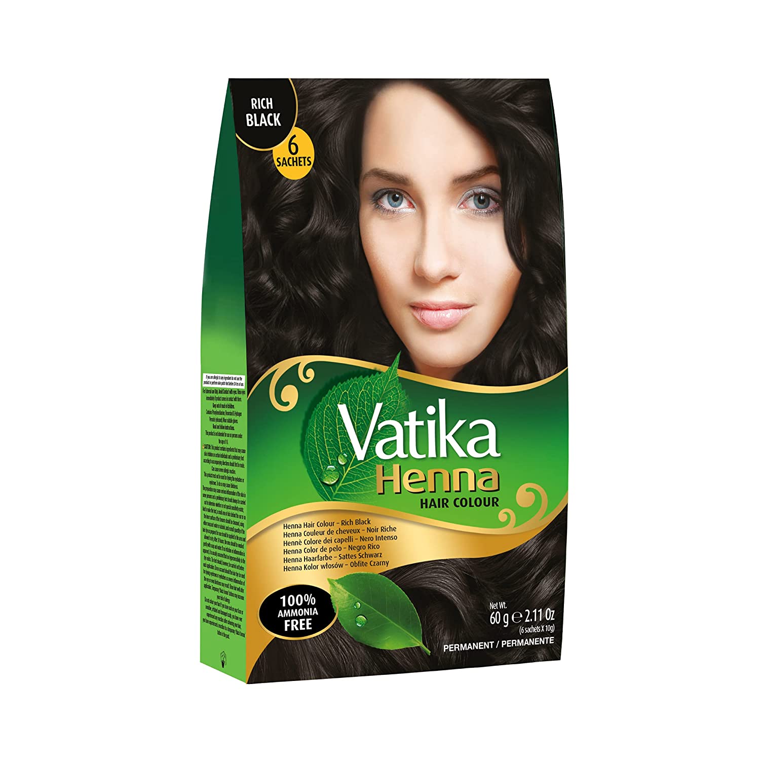 Vatika Hair Color-Black 60g