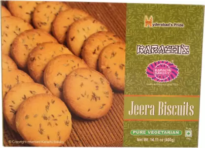 Karachi Bakery Jeera Biscuit 400g