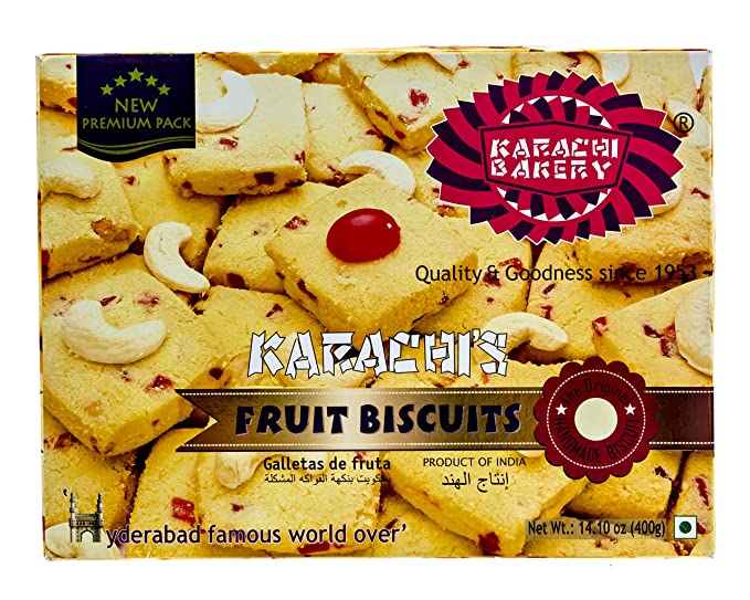 Karachi Bakery Fruit Biscuit 400g Thumbnail 1