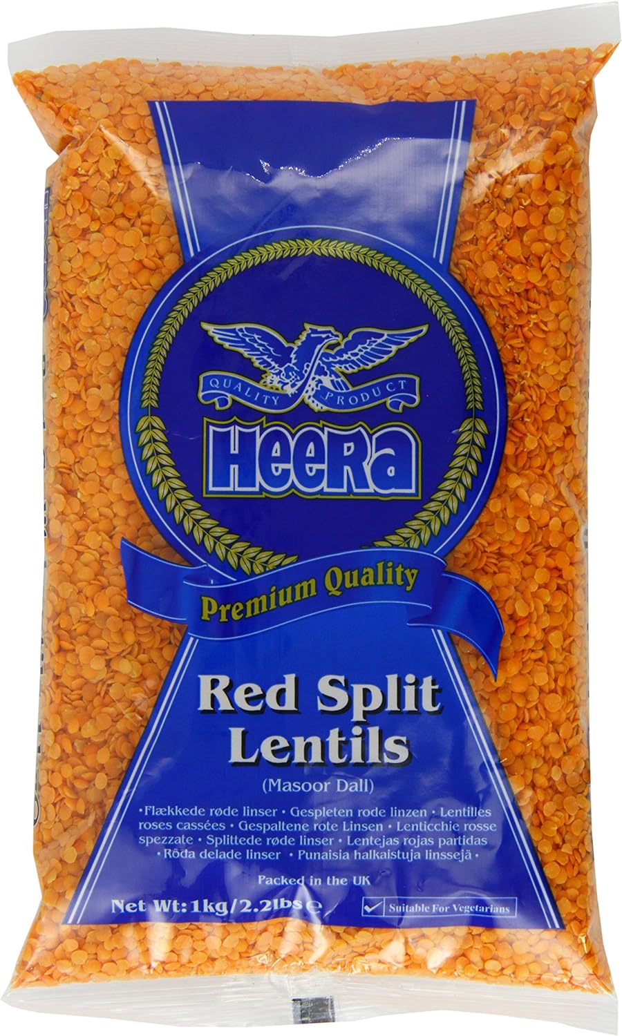 Heera Red Lentils 1kg