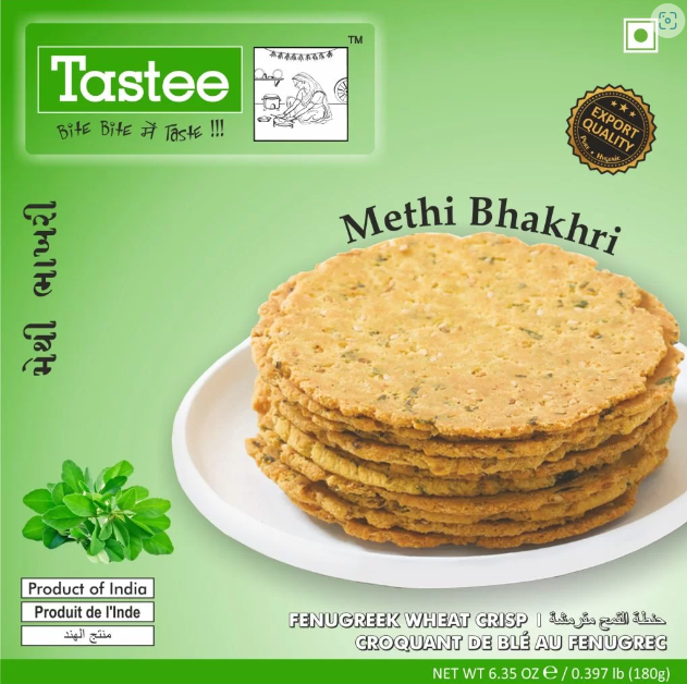 Tastee Methi Bhakhri 180g