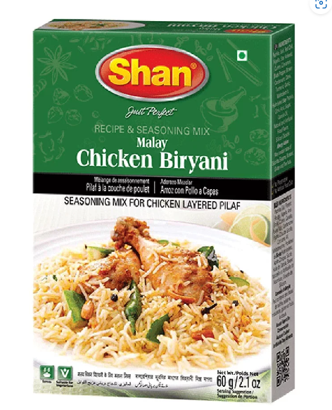 Shan Malay Chicken Biryani 60G