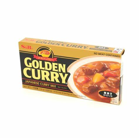 S&B Jap Curry 220g-Hot