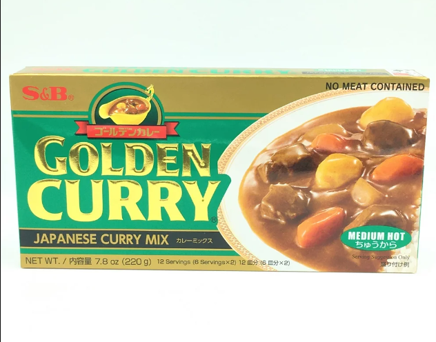 S&B Jap Curry 220g-Medium