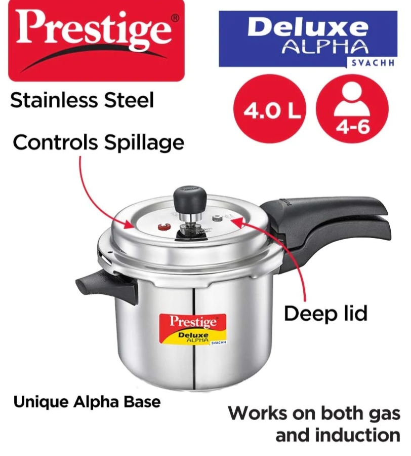 Prestige Svachh Pressure Cooker 4L