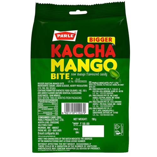 Parle Kaccha Mango Bite 198g