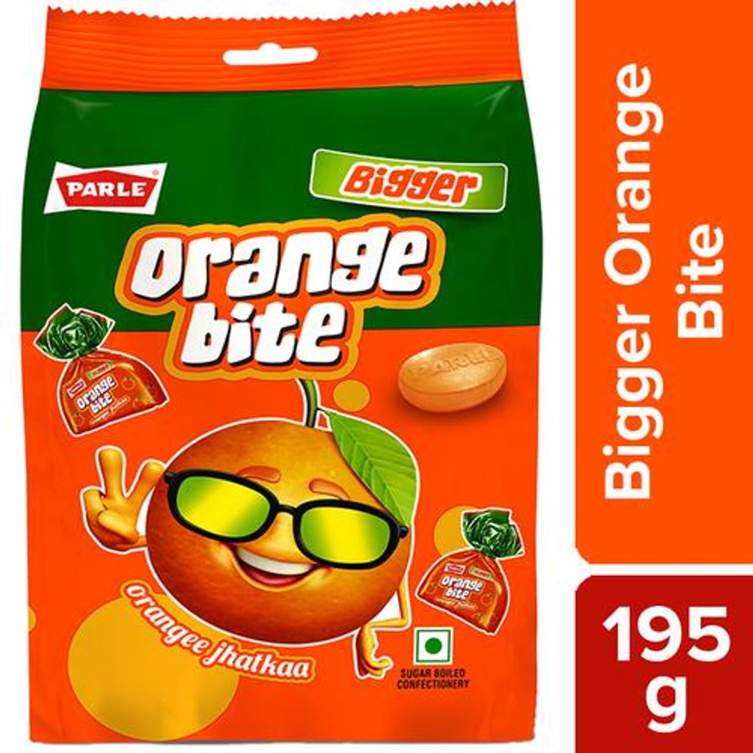 Parle Orange Candy 195g