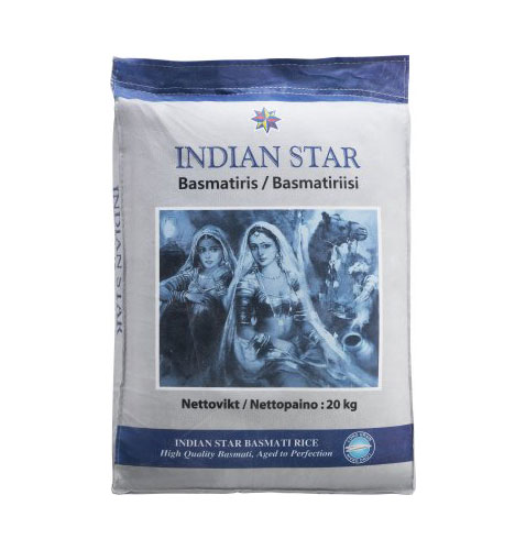 Indian Star Basmati Rice 20Kg