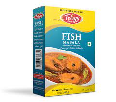Telugu Foods Fish Masala 100g-Exp 10/23