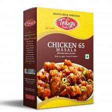 Telugu Foods Chicken 65 Masala 50g