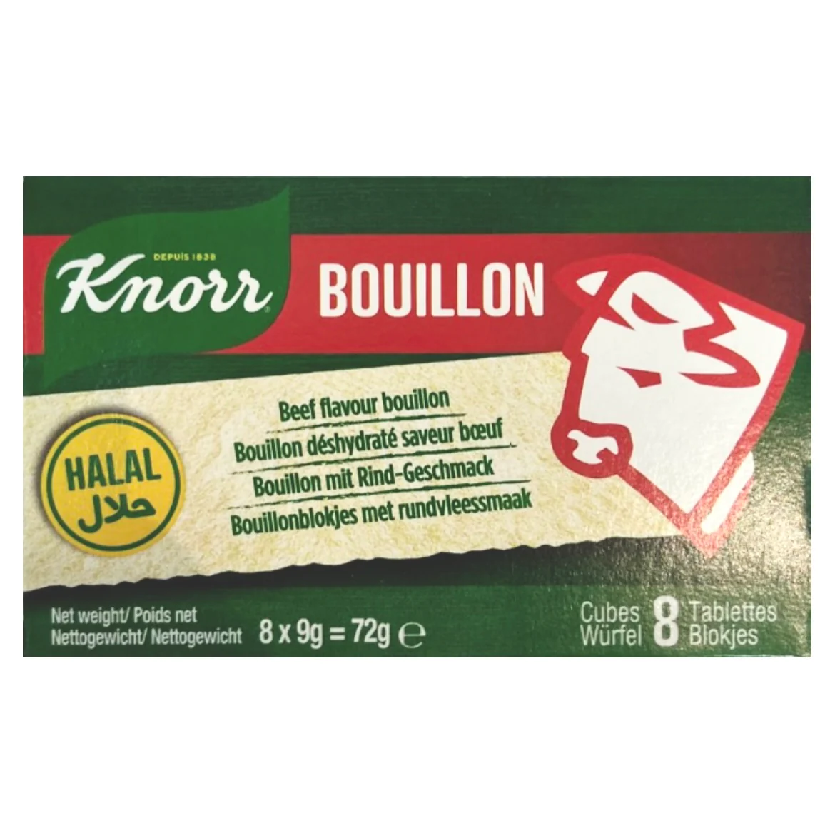KNORR Beef Bouillon 72g