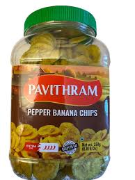 Pavithram Pepper Banana Chips 250g