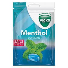 Vicks SugFree Menthol 72g