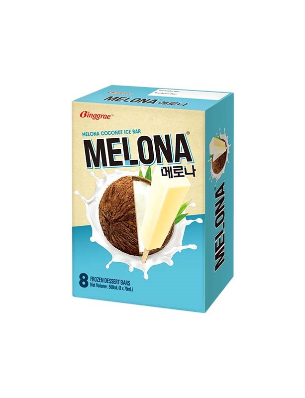 BG Melona Ice Bar Coconut 8 X 70 ML