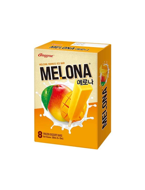 BG Melona Ice Bar Mango 8 X 70 ML