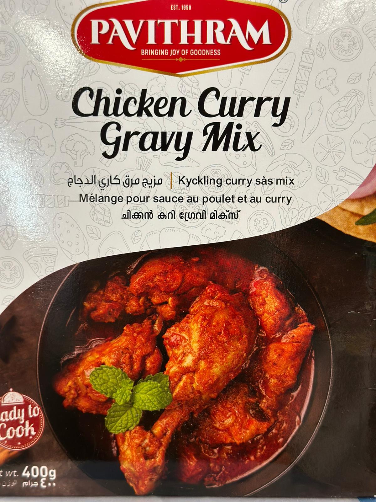 Pav. ChickenCurry Gravy Mix 400g